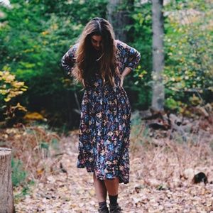 Flowery and Flowy Dress